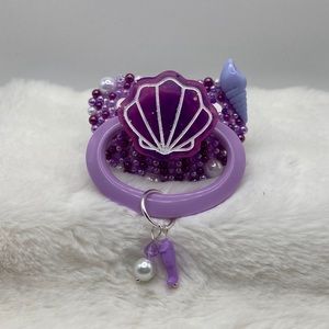 Seashell adult pacifier